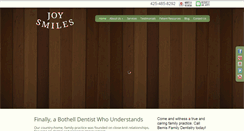 Desktop Screenshot of bemisfamilydentistry.com